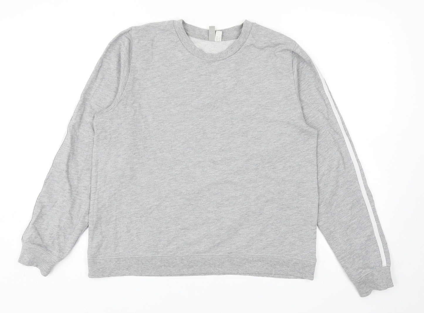 ASOS Womens Grey Cotton Pullover Sweatshirt Size 12 Pullover