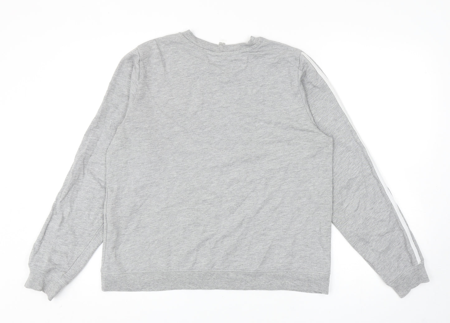 ASOS Womens Grey Cotton Pullover Sweatshirt Size 12 Pullover