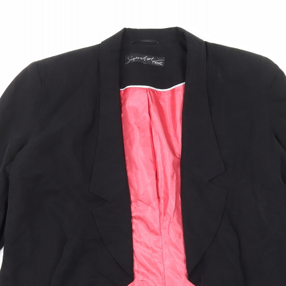 NEXT Womens Black Jacket Blazer Size 10