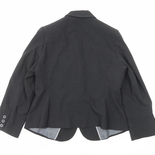 Marks and Spencer Womens Grey Polyester Jacket Suit Jacket Size M