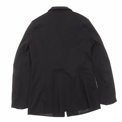 Oasis Womens Black Jacket Blazer Size 10 Button