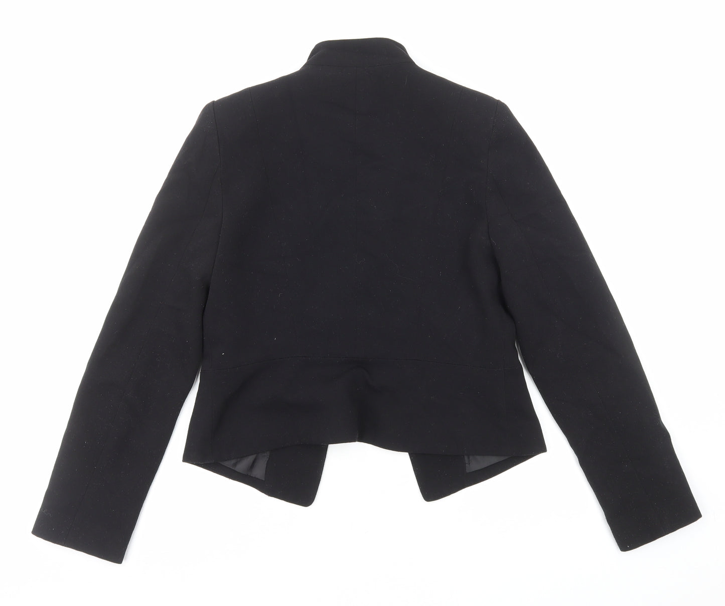 Primark Womens Black Military Jacket Blazer Size 8