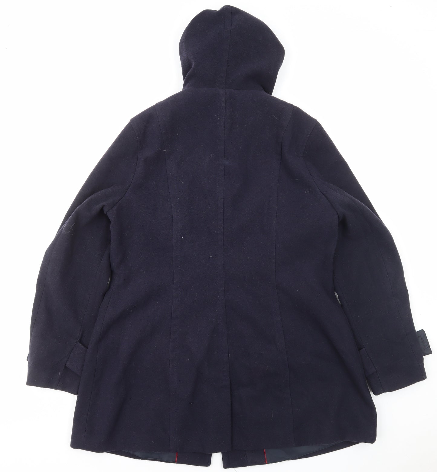 NEXT Womens Blue Parka Coat Size 18 Zip