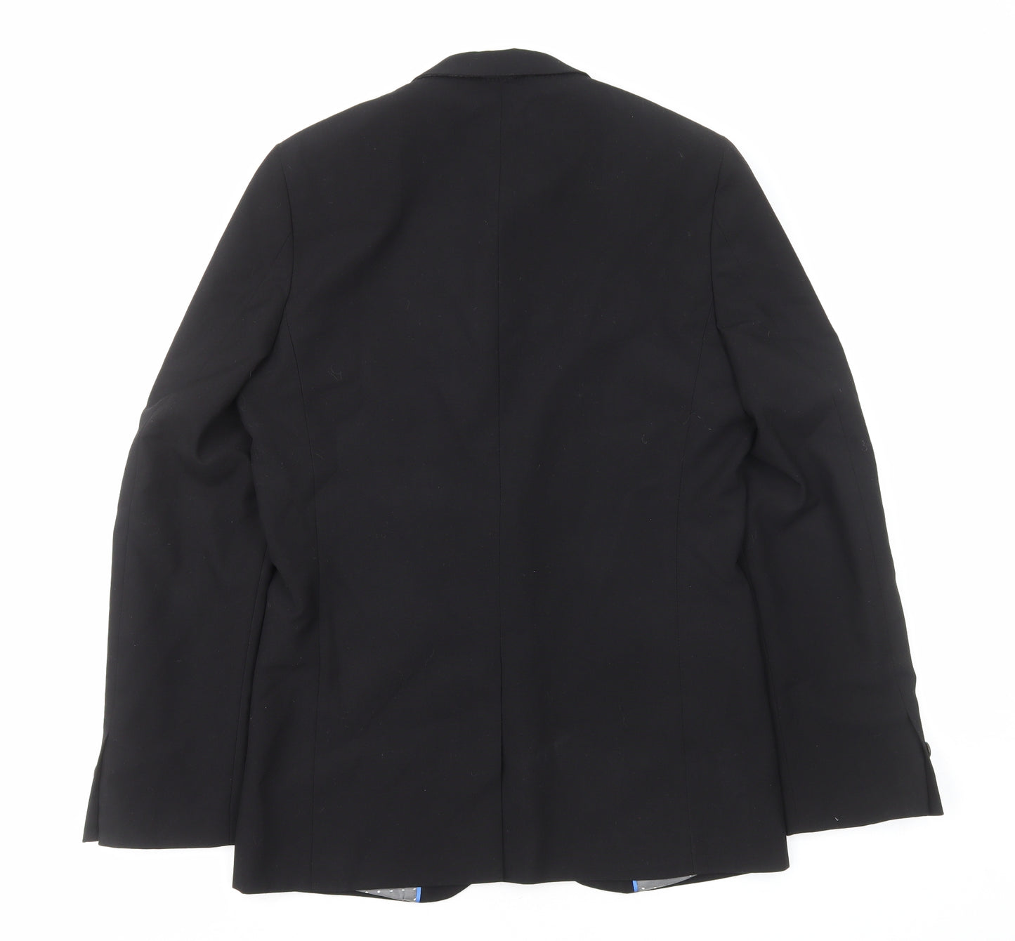 NEXT Boys Black Jacket Blazer Size 15 Years Button