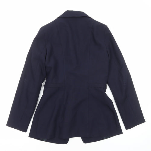 Kookai Womens Blue Polyester Jacket Suit Jacket Size 10