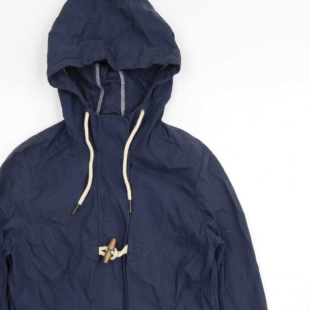 Fat Face Womens Blue Jacket Size 8 Zip