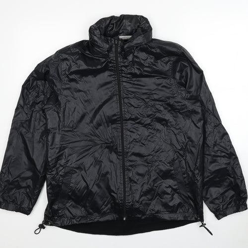 Active Womens Black Jacket Size M Zip