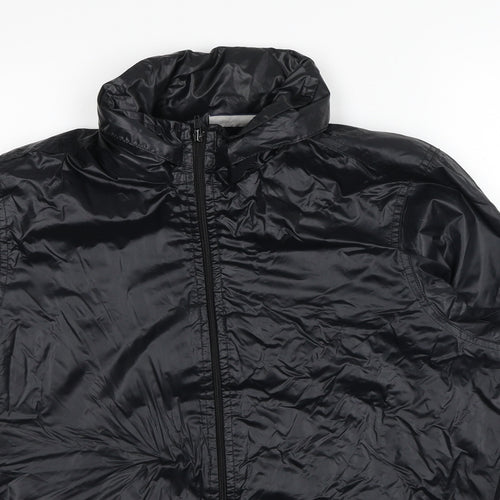 Active Womens Black Jacket Size M Zip