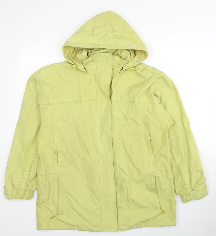 Neutral Womens Yellow Jacket Size L Zip