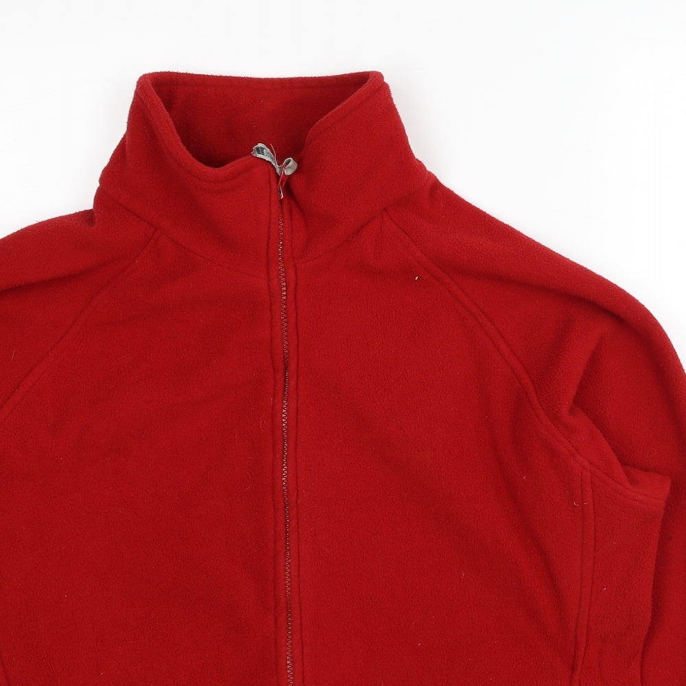 Trespass Womens Red Jacket Size XL Zip