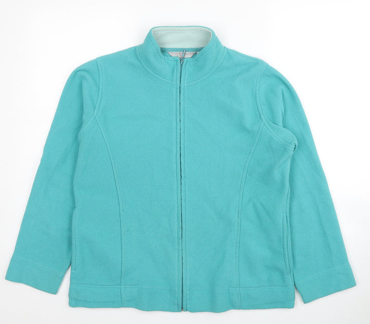 EWM Womens Blue Jacket Size 14 Zip
