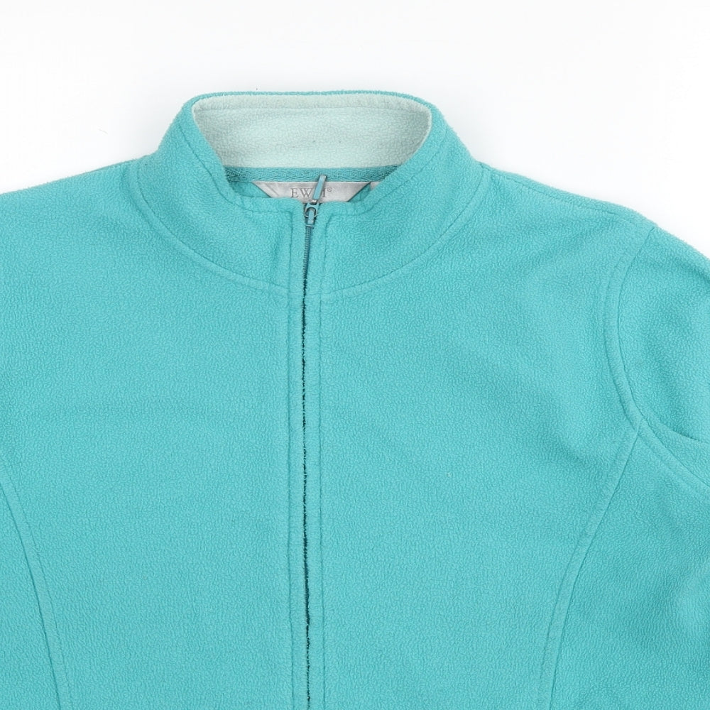 EWM Womens Blue Jacket Size 14 Zip