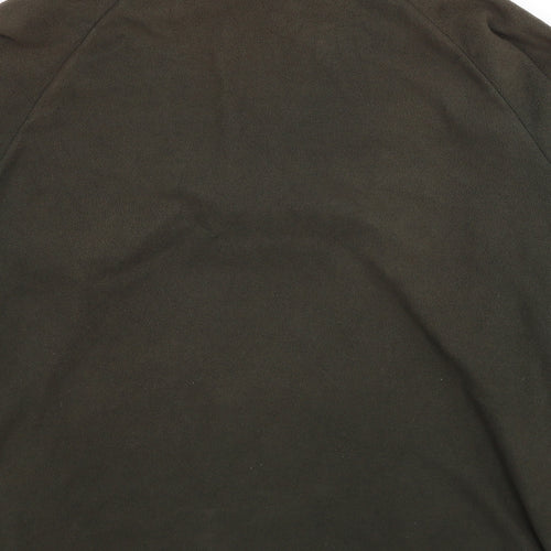 DECATHLON Mens Green Polyester Pullover Hoodie Size XL