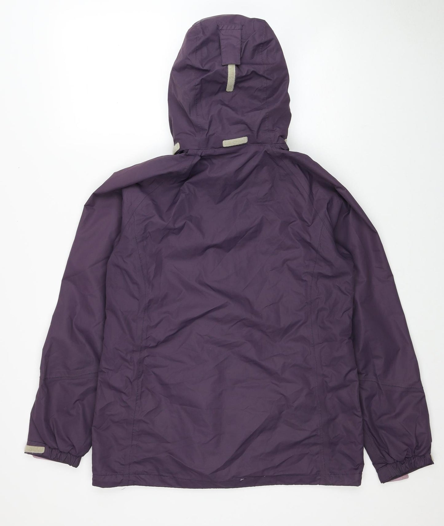Regatta Womens Purple Windbreaker Coat Size 10 Zip