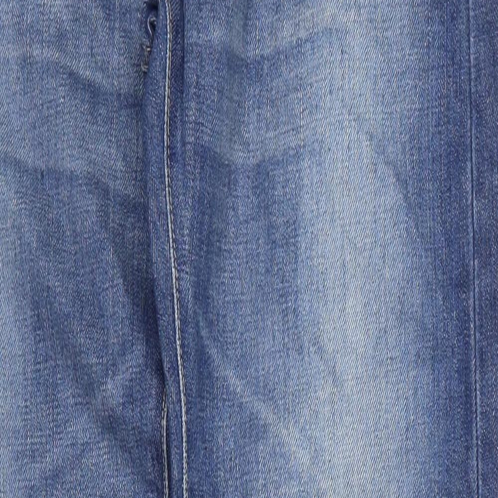 Diesel Mens Blue Cotton Straight Jeans Size 29 in Regular Zip