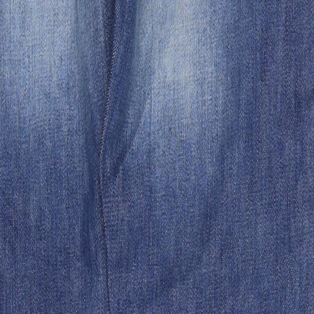 Diesel Mens Blue Cotton Straight Jeans Size 29 in Regular Zip