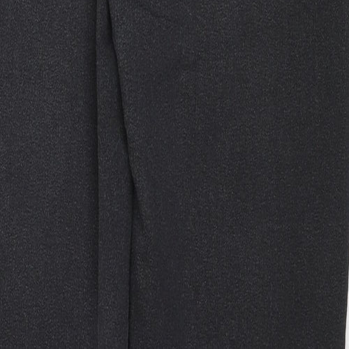 Marks and Spencer Womens Black Cotton Jegging Jeans Size 10 Regular Zip
