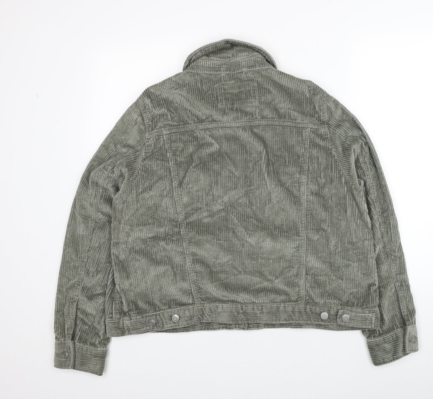 Marks and Spencer Womens Green Jacket Size 18 Button