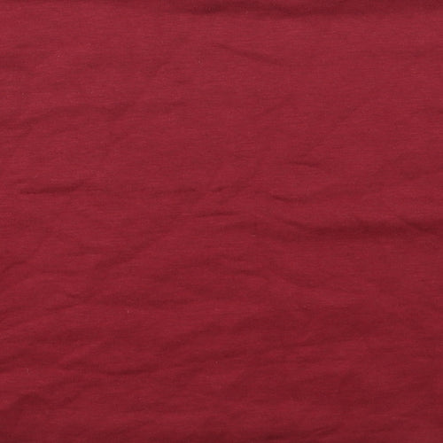Primark Womens Red Cotton Pullover Sweatshirt Size 2XS Pullover