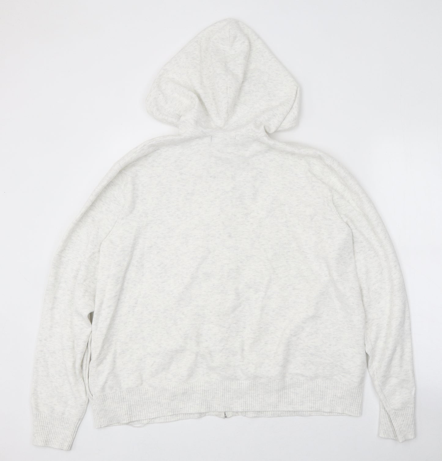 Marks and Spencer Womens Grey Jacket Size L Zip