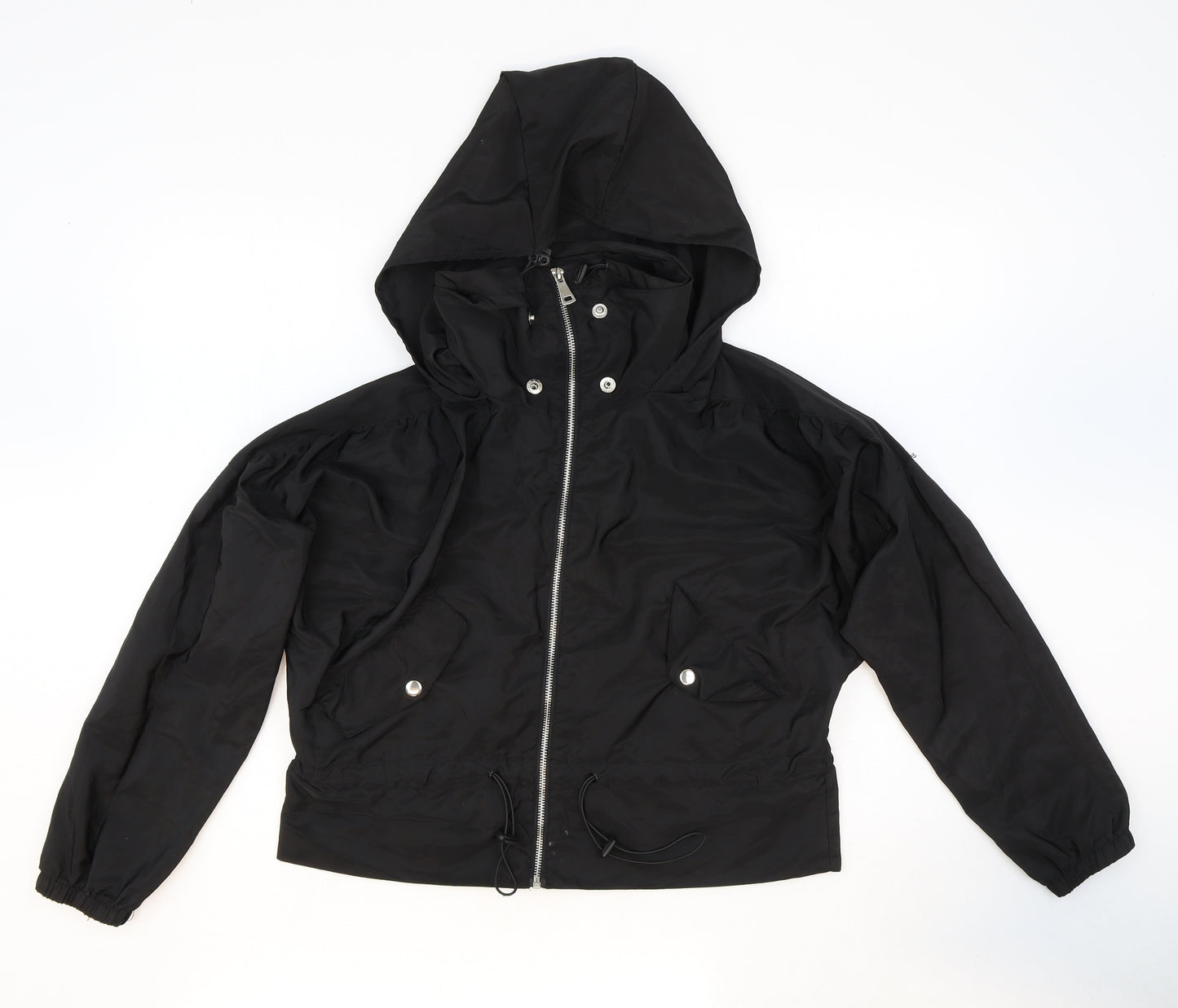 Giselle Boys Black Jacket Size 9-10 Years Zip