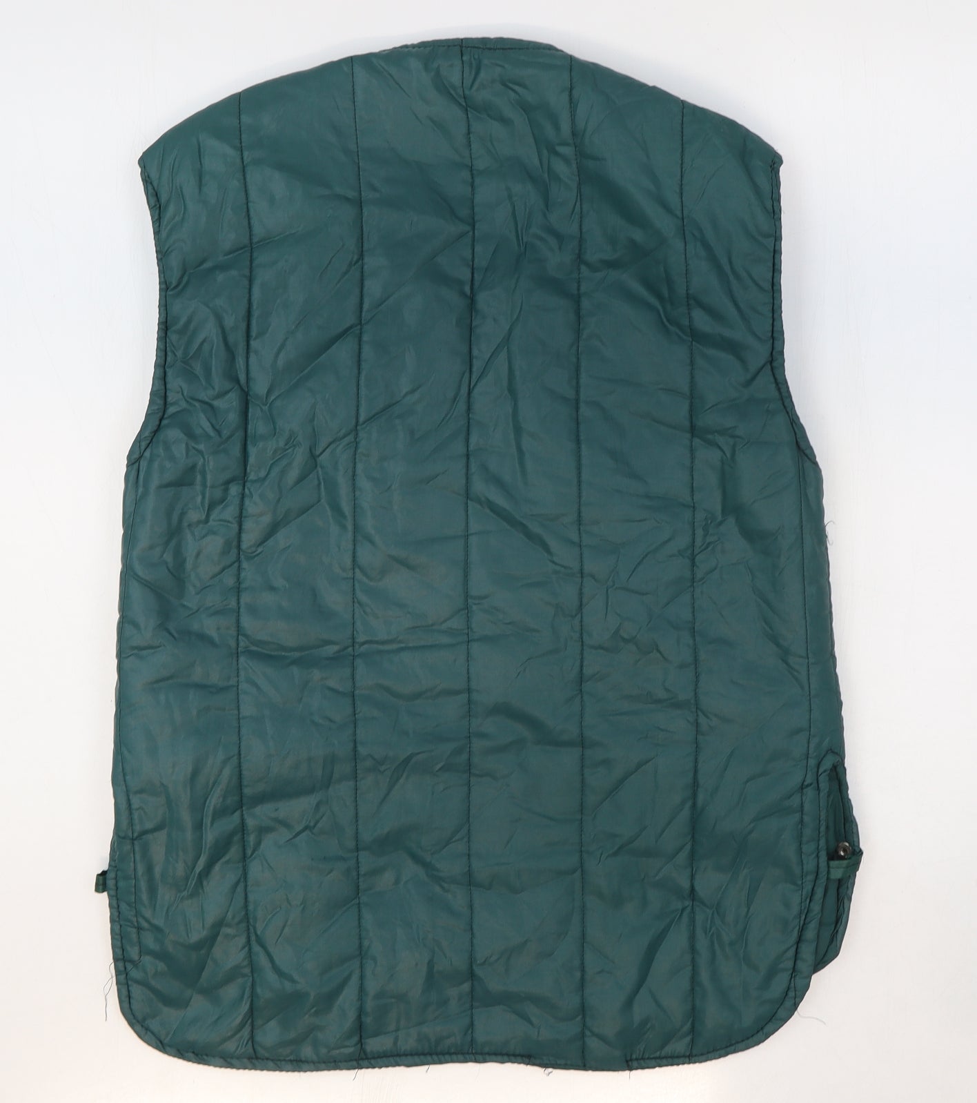 Preworn Womens Green Gilet Waistcoat Size 44