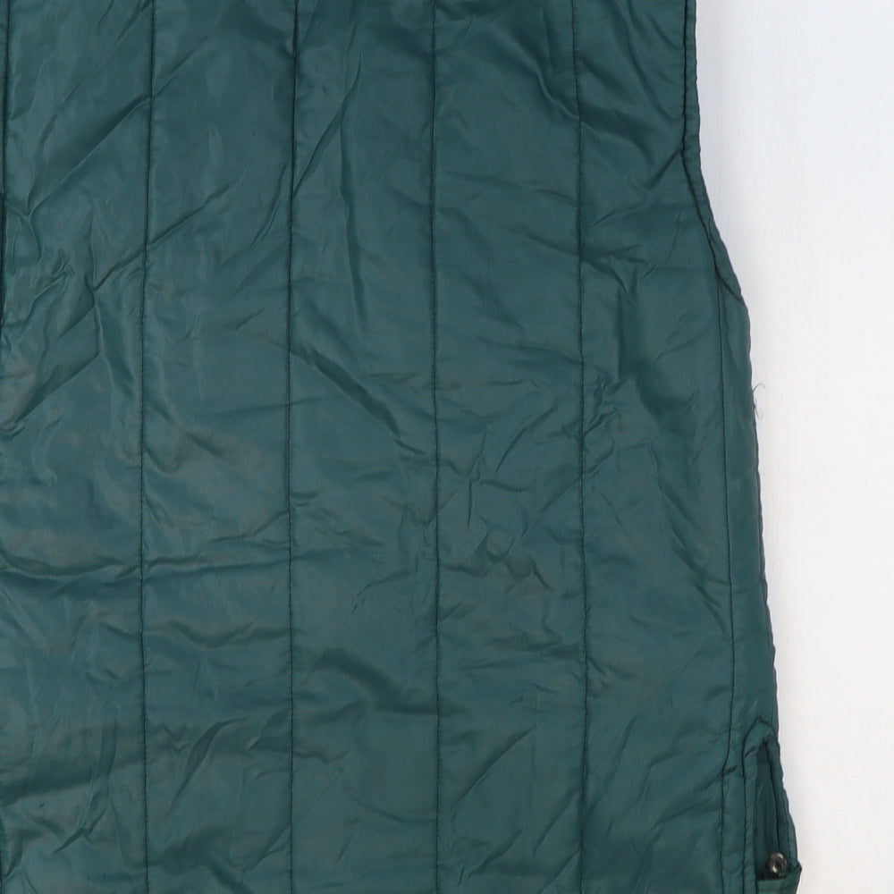 Preworn Womens Green Gilet Waistcoat Size 44