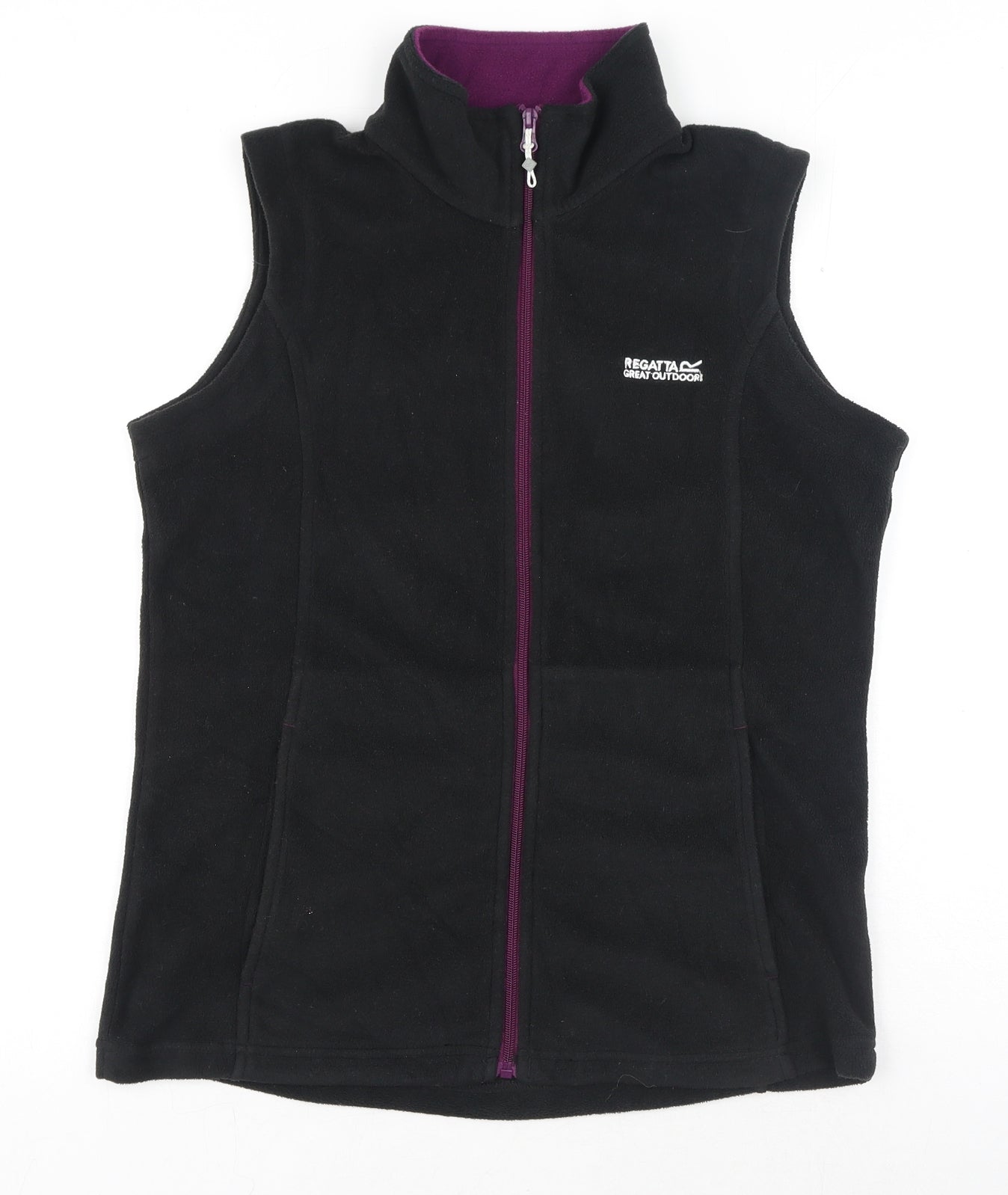 Regatta Womens Black Gilet Waistcoat Size 10 Zip