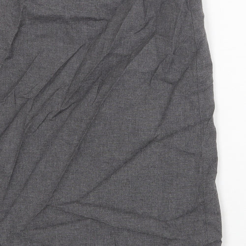 Gap Womens Grey Floral Viscose A-Line Skirt Size XS Zip