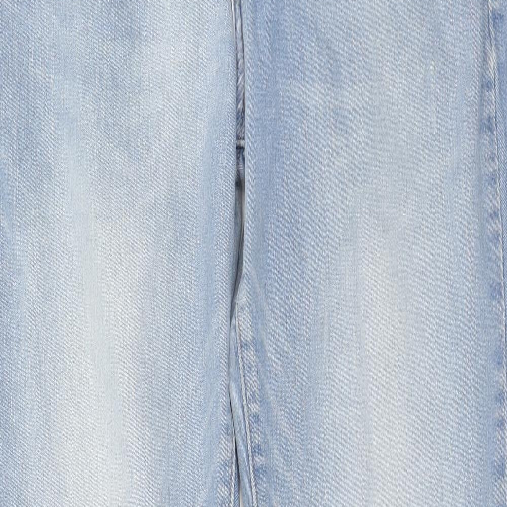 Signature by Levi Strauss & Co. Womens Blue Cotton Skinny Jeans Size 30 in Regular Button