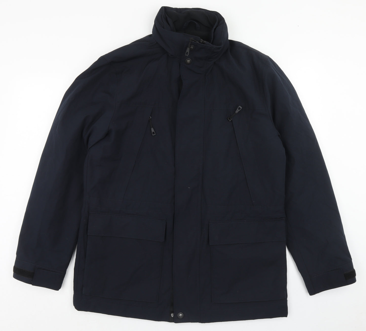 Marks and Spencer Mens Blue Jacket Size M Zip