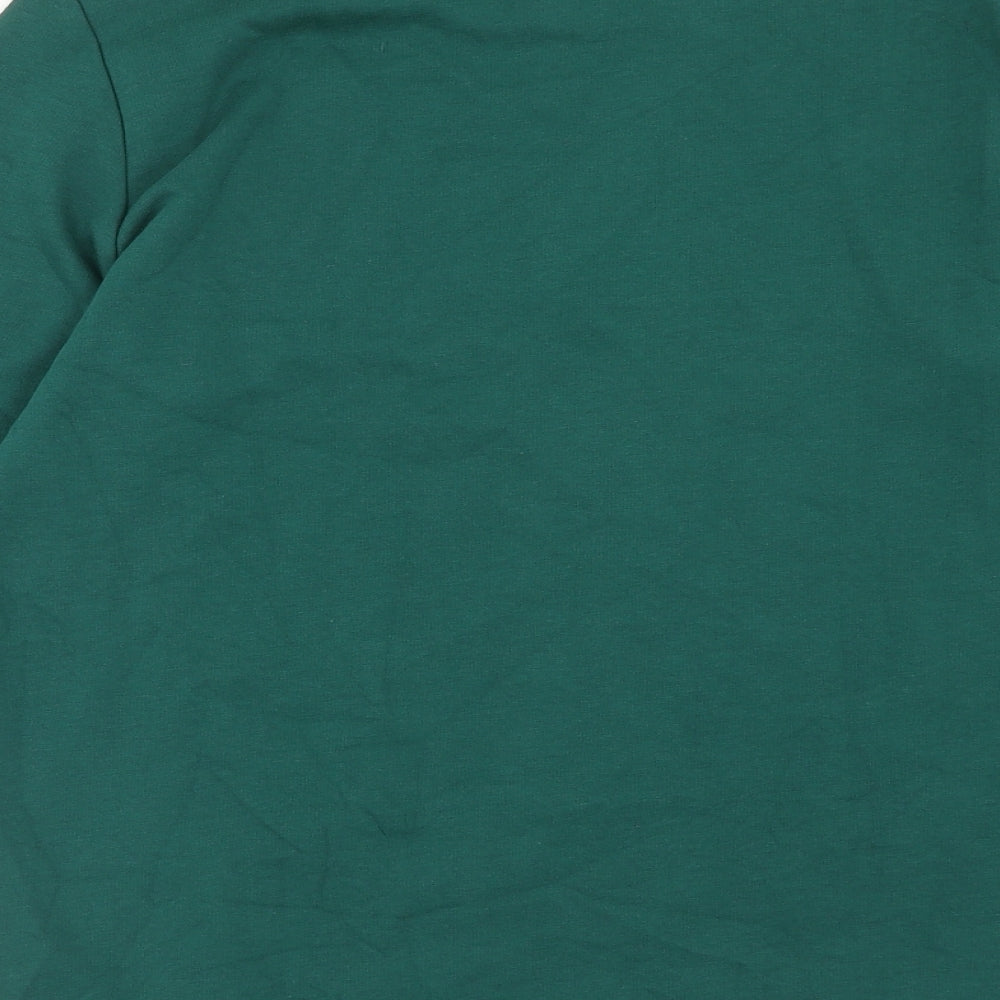Esprit Womens Green Cotton Pullover Sweatshirt Size M Pullover