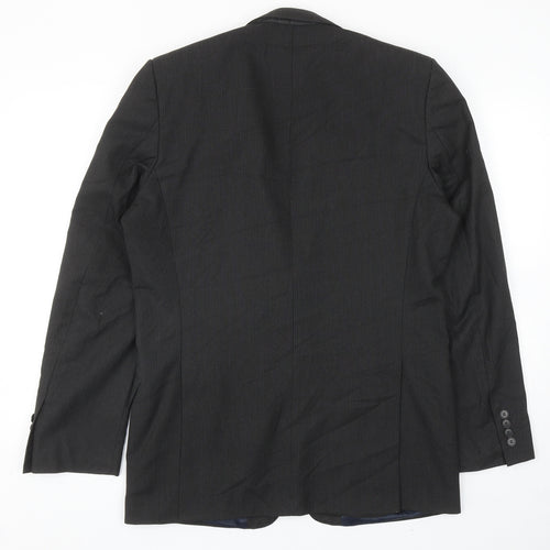 Marks and Spencer Mens Grey Viscose Jacket Blazer Size 40
