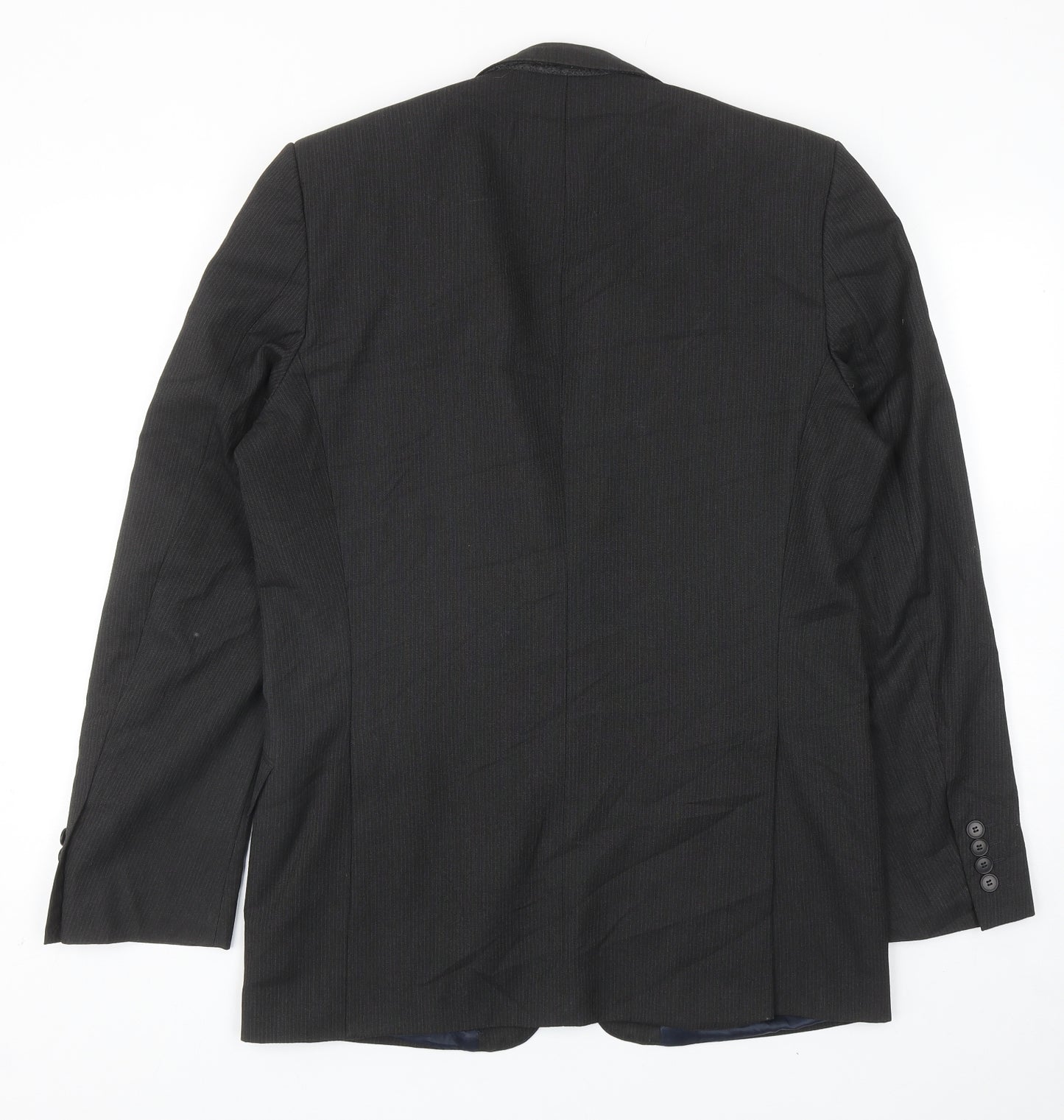Marks and Spencer Mens Grey Viscose Jacket Blazer Size 40