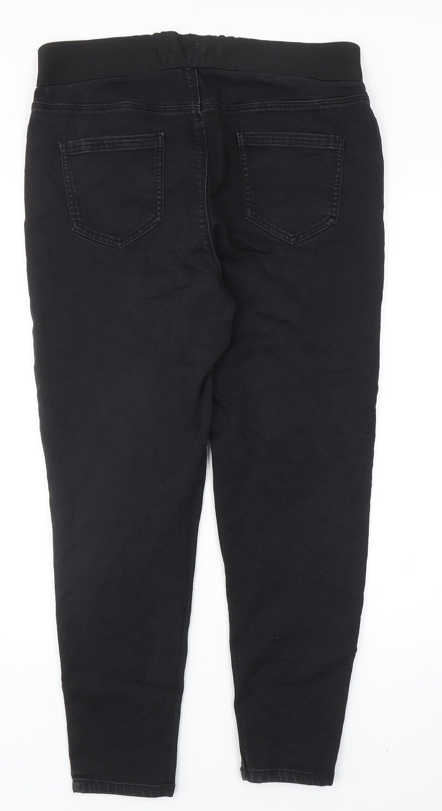 George Womens Black Cotton Jegging Jeans Size 16 Regular