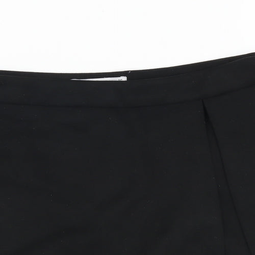 Pull&Bear Womens Black Polyester Sailor Shorts Size S L3 in Regular Zip