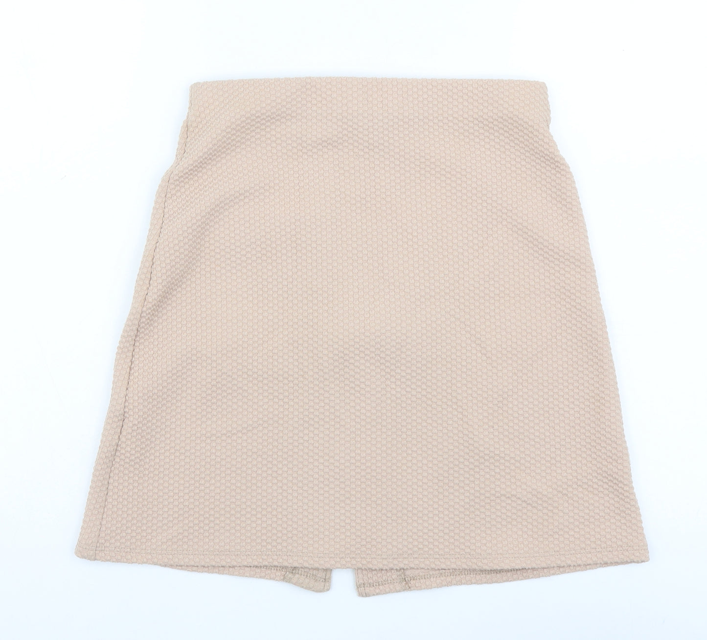 Atmosphere Womens Pink Polyester Mini Skirt Size 8 Zip