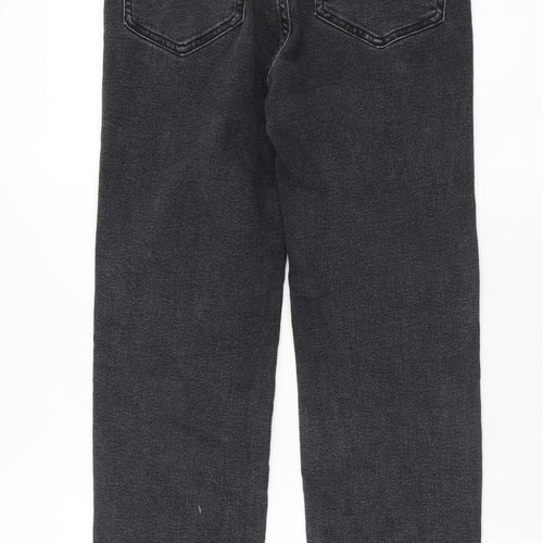Stradivarius Womens Grey Cotton Skinny Jeans Size S L27 in Regular Button
