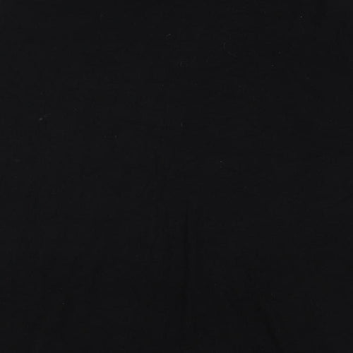 French Connection Womens Black Cotton Flare Skirt Size 6