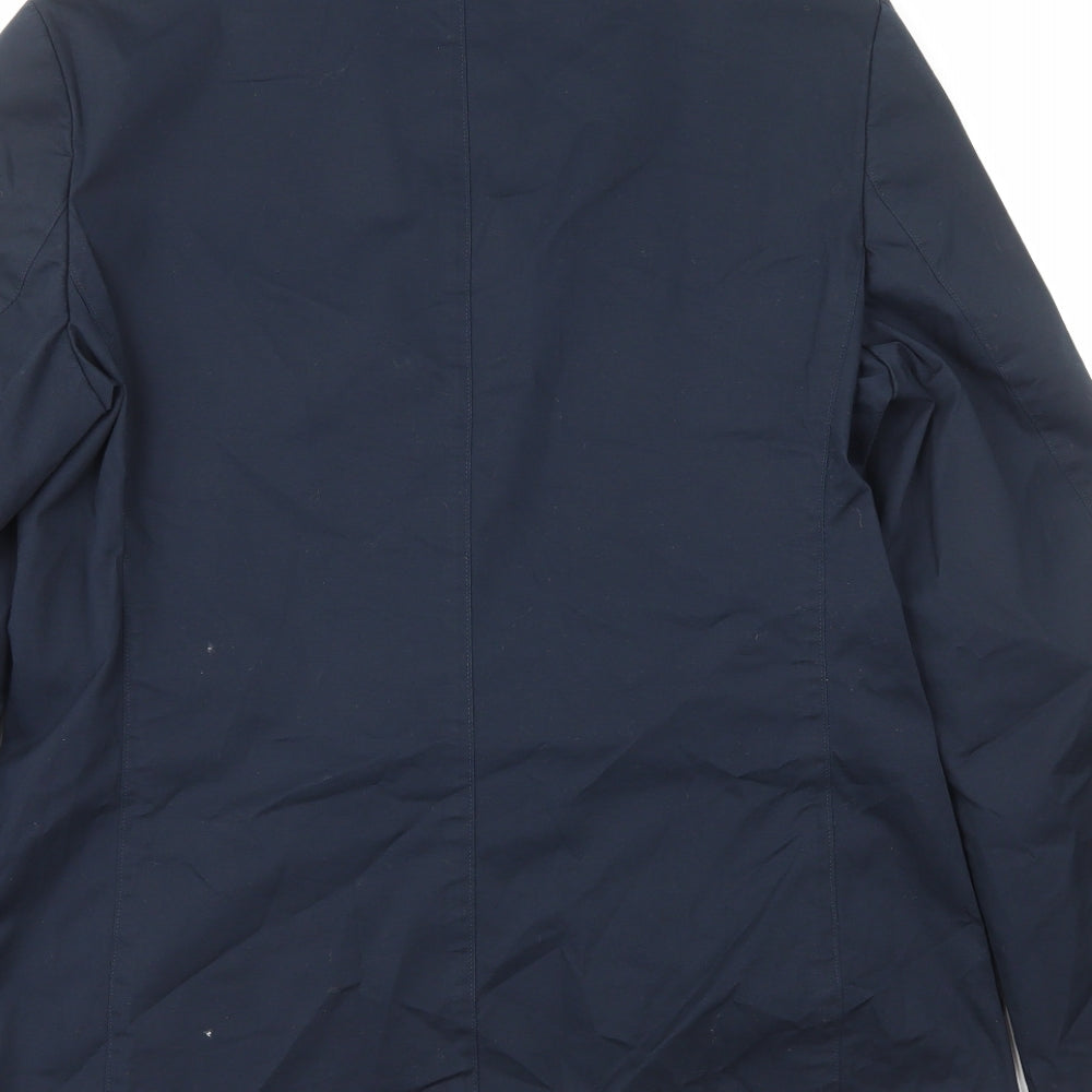Marks and Spencer Mens Blue Cotton Jacket Blazer Size S
