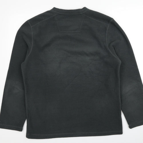 TU Mens Grey Polyester Pullover Sweatshirt Size M