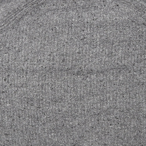 Marks and Spencer Womens Grey Round Neck Acrylic Pullover Jumper Size L