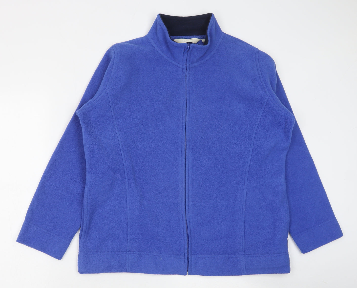 EWM Womens Blue Jacket Size L Zip