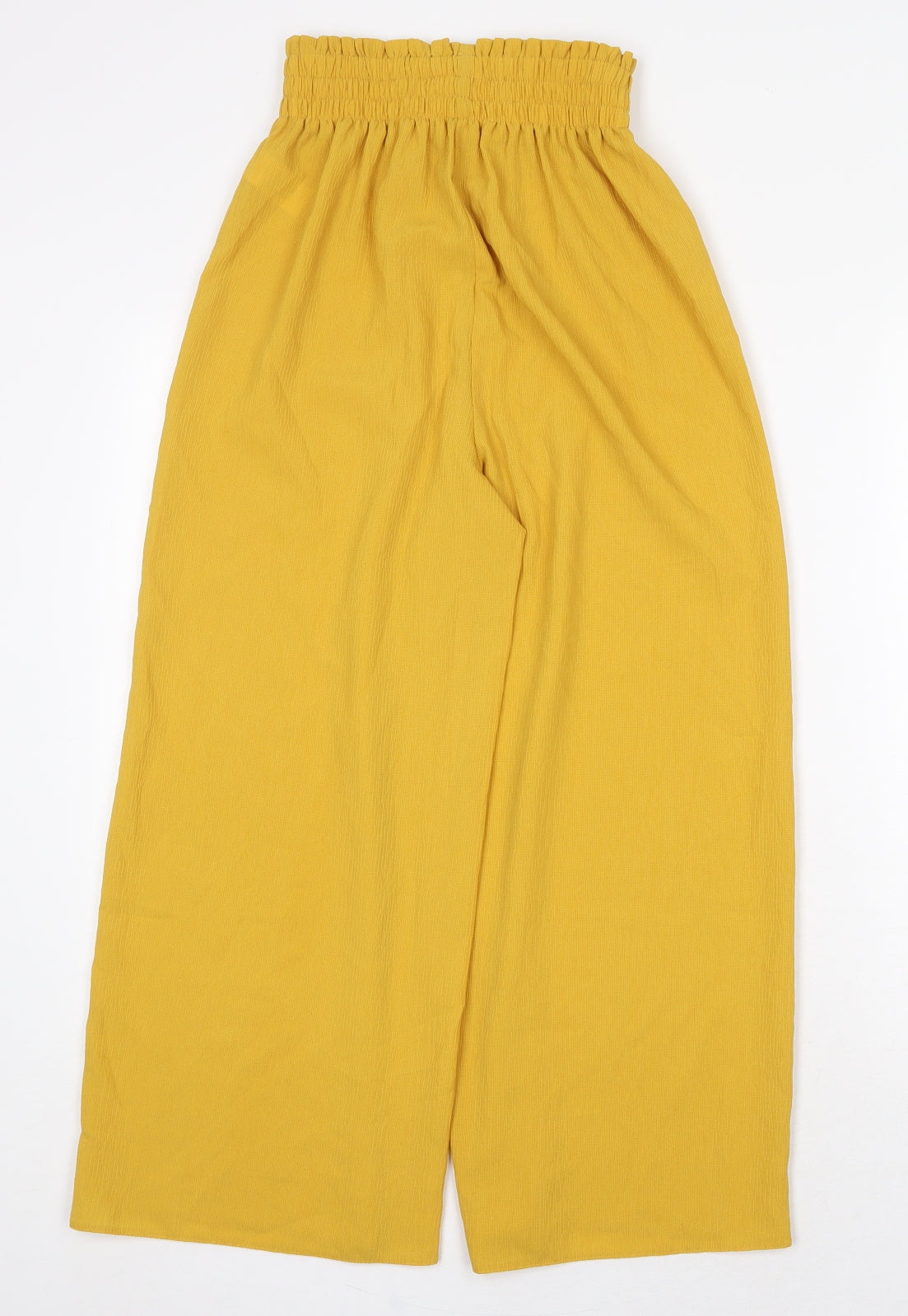 Primark Womens Yellow Polyester Trousers Size 4XL Regular