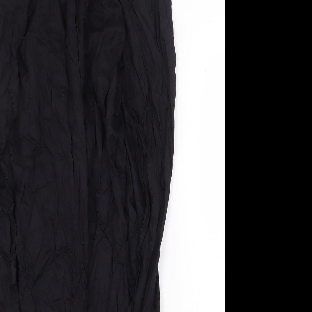 Primark Womens Black Polyester Harem Trousers Size S Regular