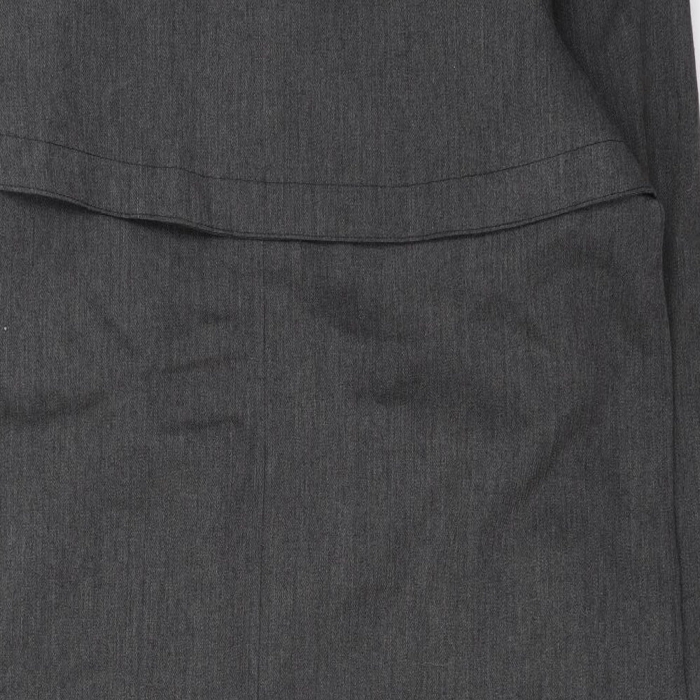 London Fog Womens Grey Overcoat Coat Size 10 Button