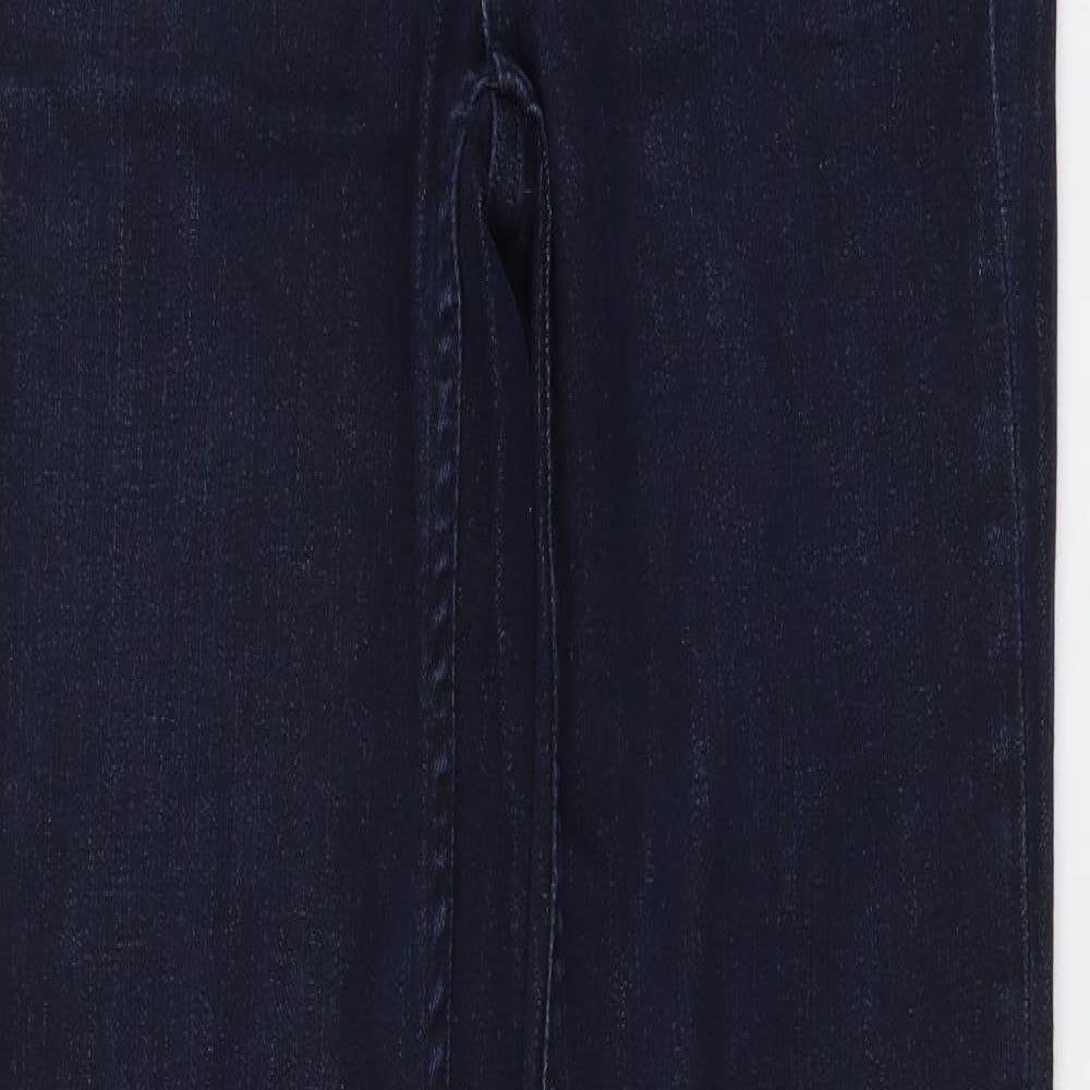 Gap Womens Blue Cotton Skinny Jeans Size 24 in L32 in Regular Button