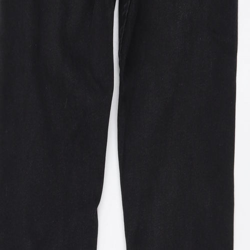 Zara Womens Grey Cotton Skinny Jeans Size S L29 in Regular Button