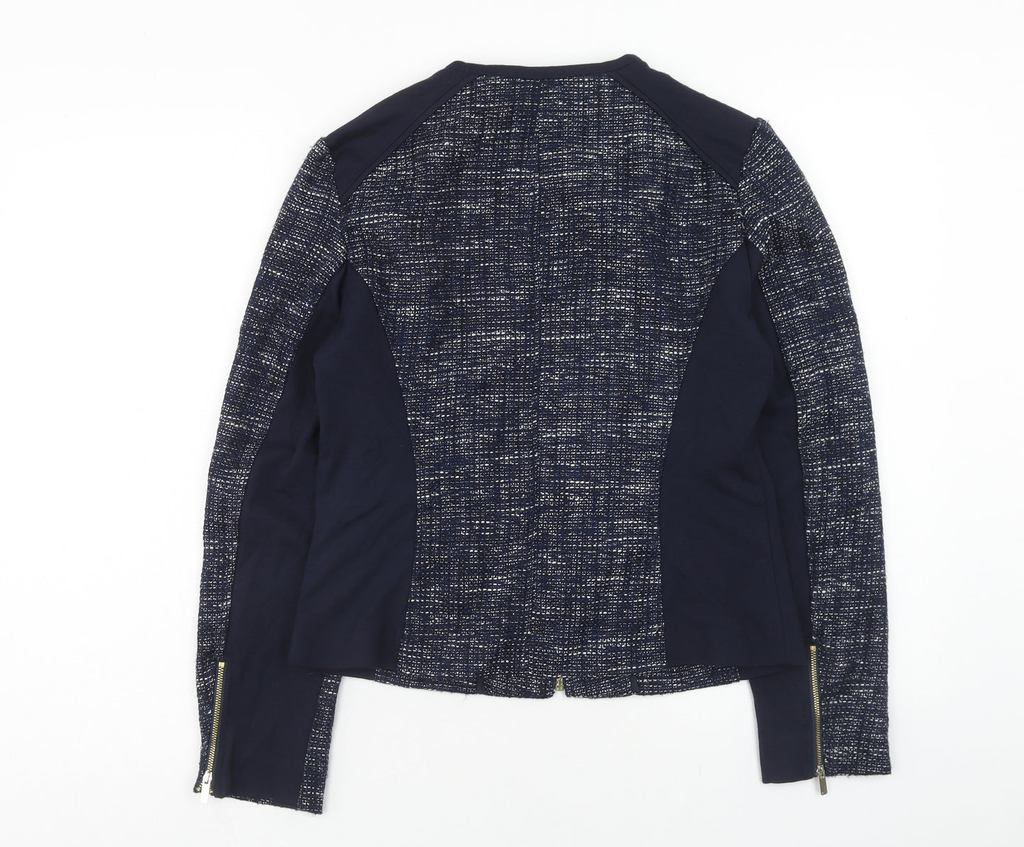 NEXT Womens Blue Jacket Size 12 Zip