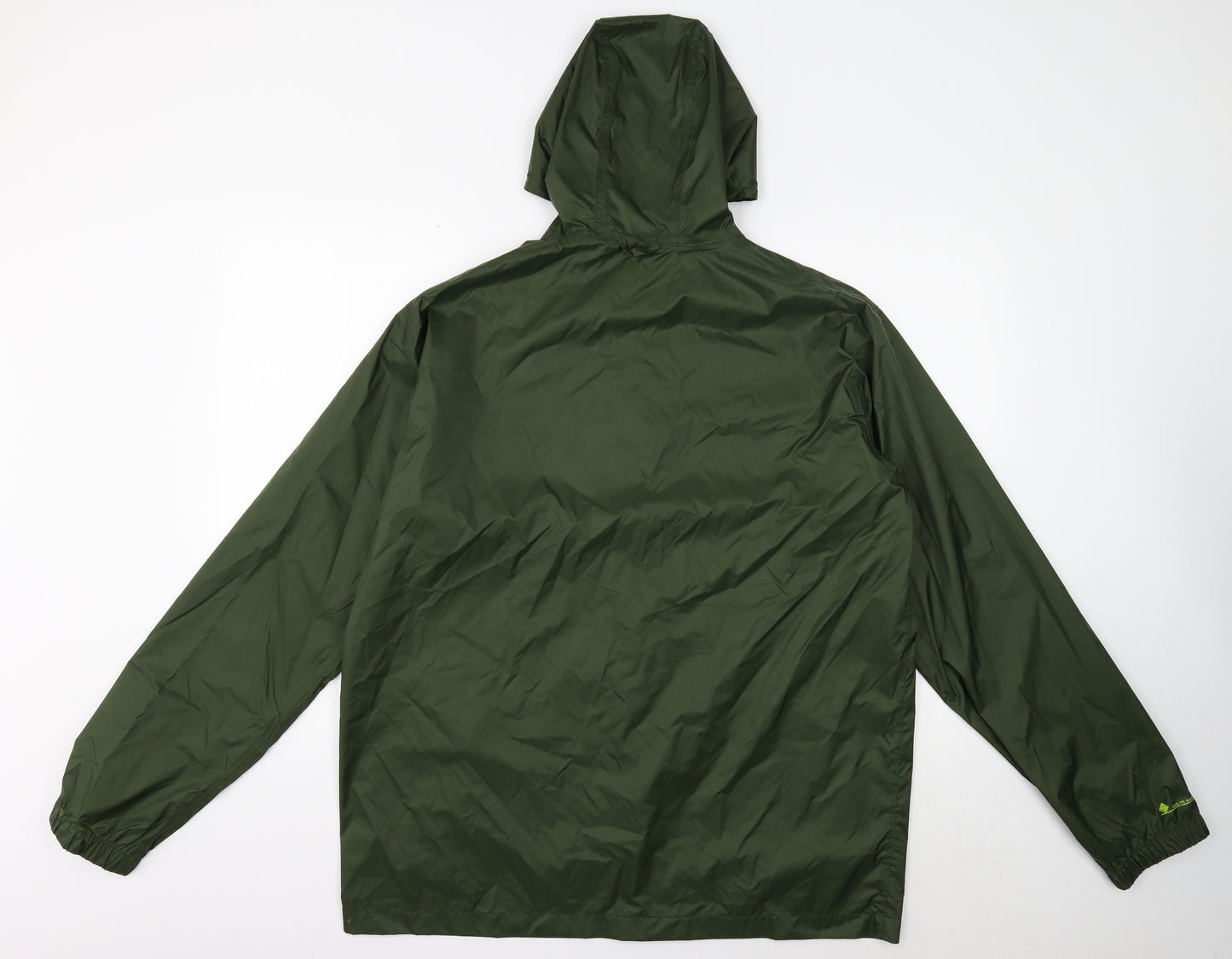 Regatta Mens Green Rain Coat Coat Size XL Zip